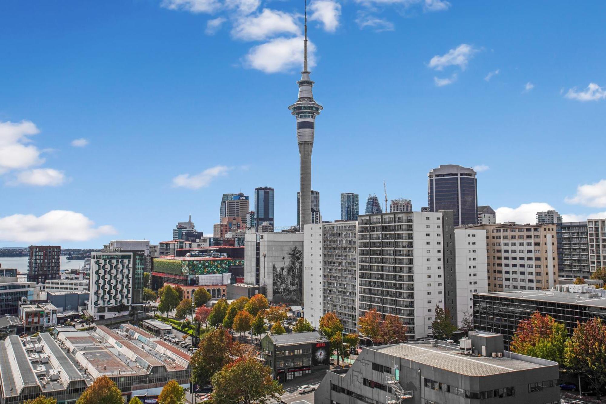 Skyline Serenade Apt With Skycity View And Parking Auckland Buitenkant foto